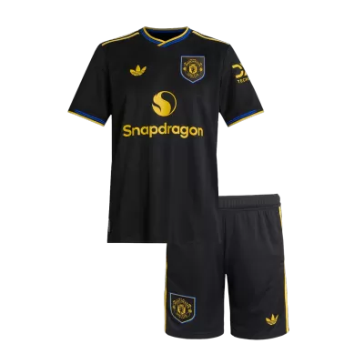 Kid's Manchester United Third Away Soccer Jersey 2025/26 - Soccerdeal
