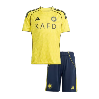 Kid's Al Nassr Home Soccer Jersey 2025/26 - Soccerdeal