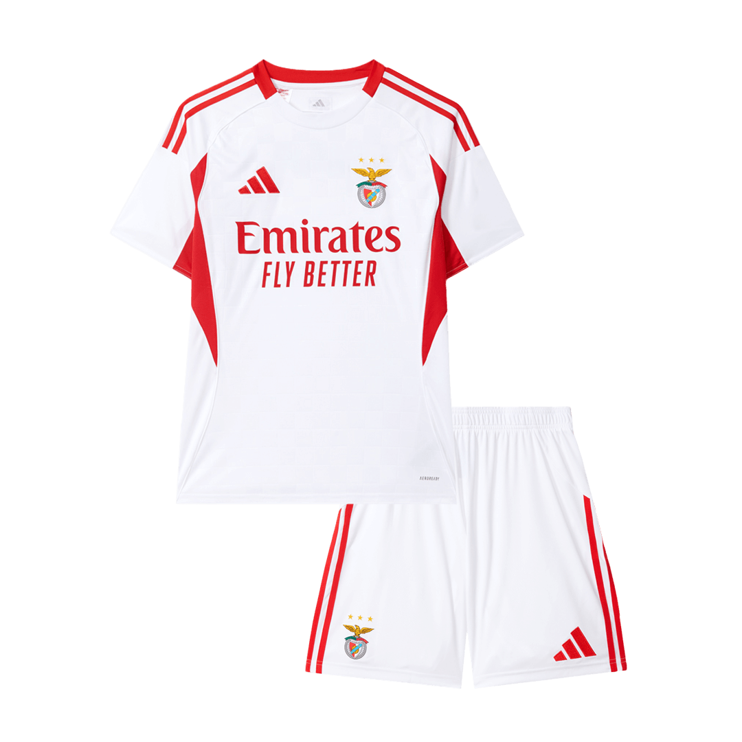 Kid's Benfica Third Away Soccer Jersey Kit(Jersey+Shorts) 2025/26 - Soccerdeal