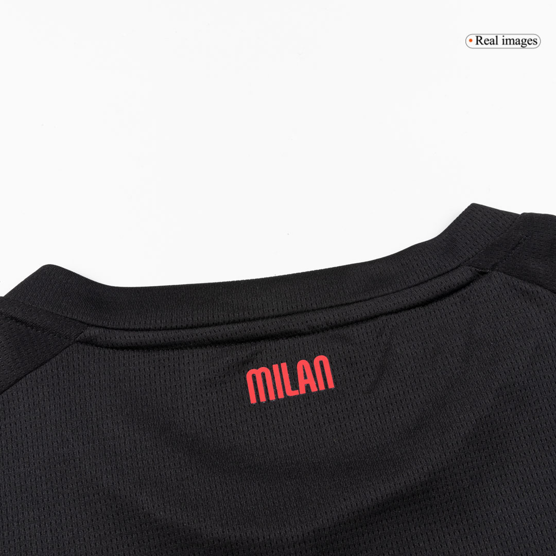 AC Milan Home Soccer Jersey Kit(Jersey+Shorts) 2025/26 - Soccerdeal