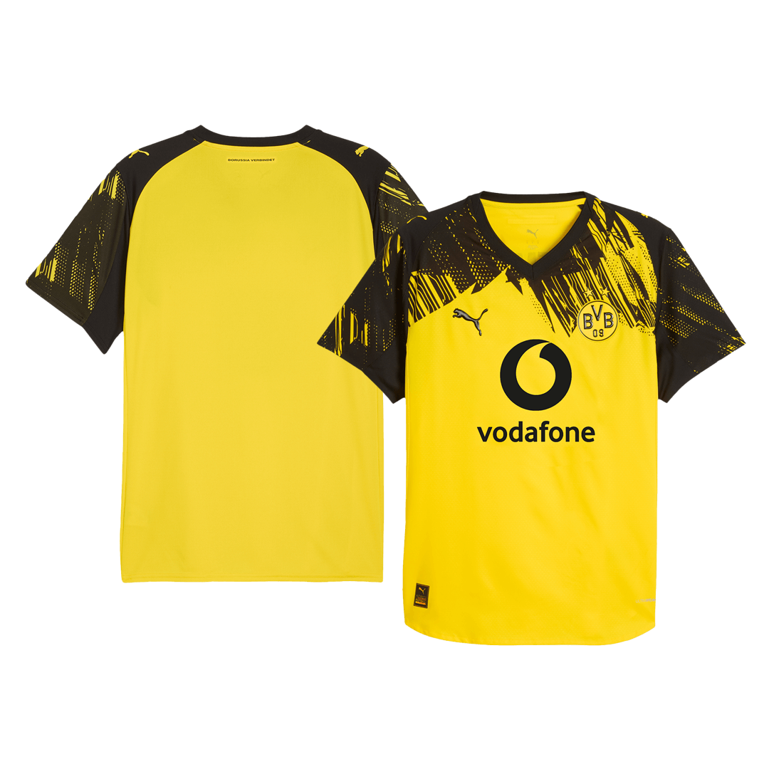 Borussia Dortmund Home Soccer Jersey 2025/26 Player Version - Soccerdeal