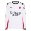 AC Milan Away Long Sleeve Soccer Jersey 2025/26 - Soccerdeal
