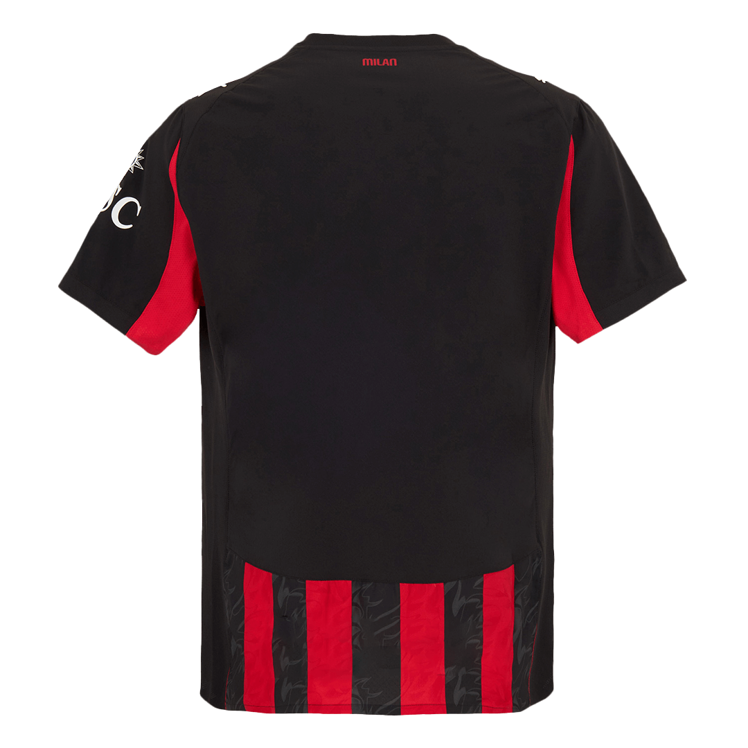 Authentic AC Milan Home Soccer Jersey 2025/26 - Soccerdeal