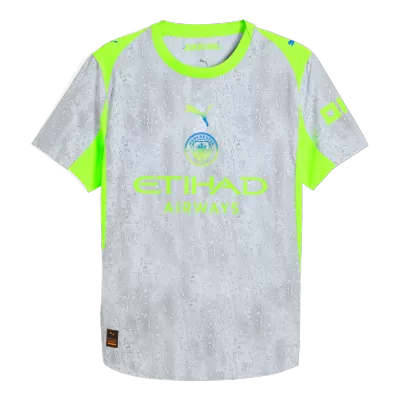 Authentic Manchester City Third Away Soccer Jersey 2025/26 - Soccerdeal