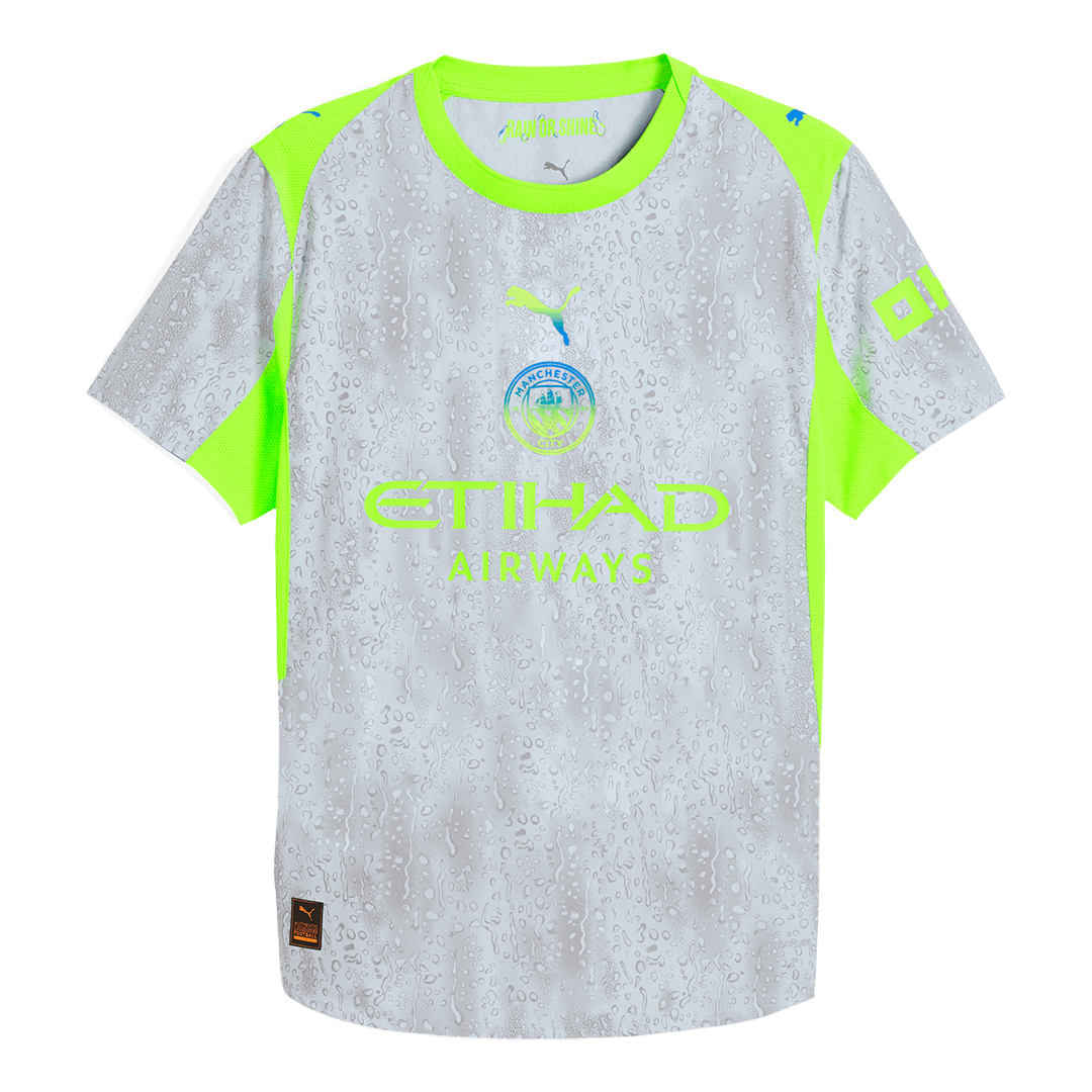Manchester City Third Away Soccer Jersey 2025/26 Player Version - Soccerdeal