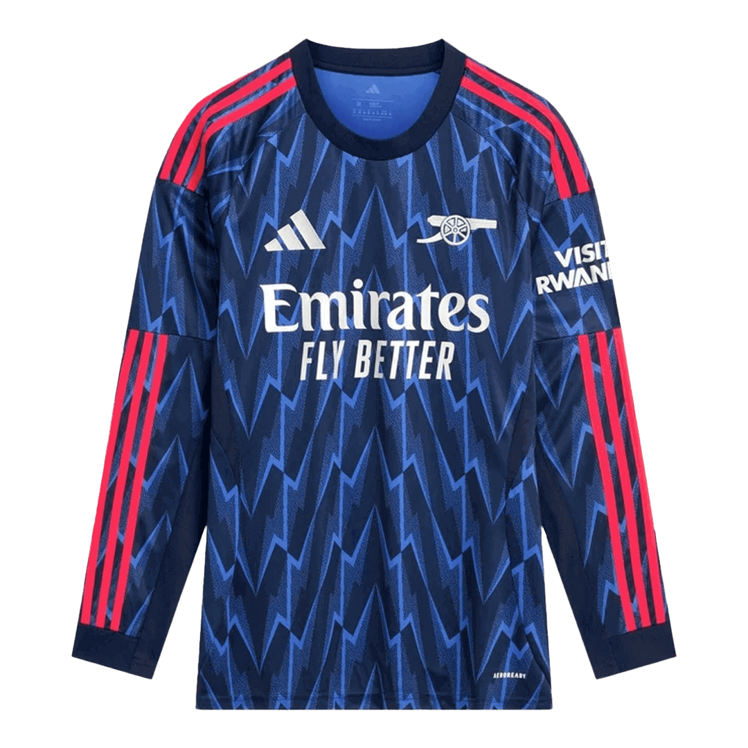 Arsenal Away Long Sleeve Soccer Jersey 2025/26 - Soccerdeal