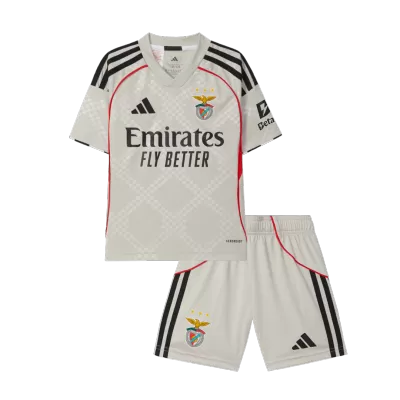Kid's Benfica Away Soccer Jersey 2025/26 - Soccerdeal