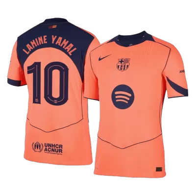 Authentic LAMINE YAMAL #10 Barcelona Third Away Soccer Jersey 2025/26 - UCL - Soccerdeal