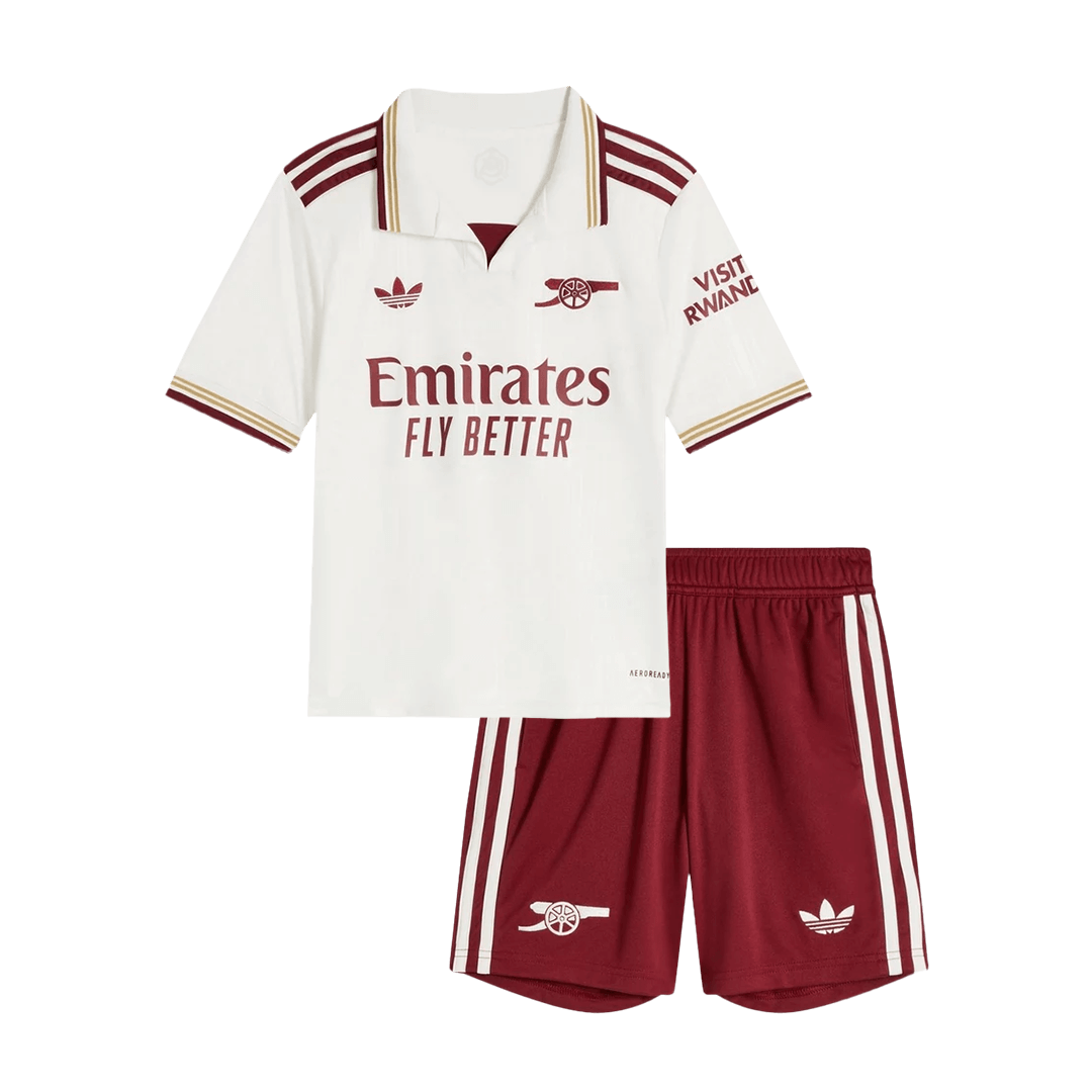 Kid's Arsenal Third Away Soccer Jersey 2025/26 - Soccerdeal
