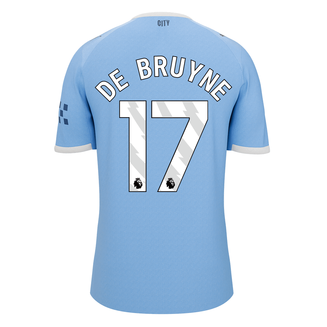DE BRUYNE #17 Manchester City Home Soccer Jersey 2025/26 - Soccerdeal