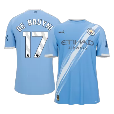 DE BRUYNE #17 Manchester City 
 Home Soccer Jersey 2025/26 - Soccerdeal