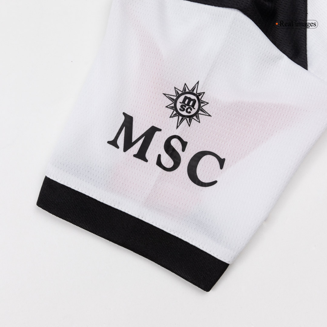 Kid's AC Milan Away Soccer Jersey Kit(Jersey+Shorts+Socks) 2025/26 - Soccerdeal