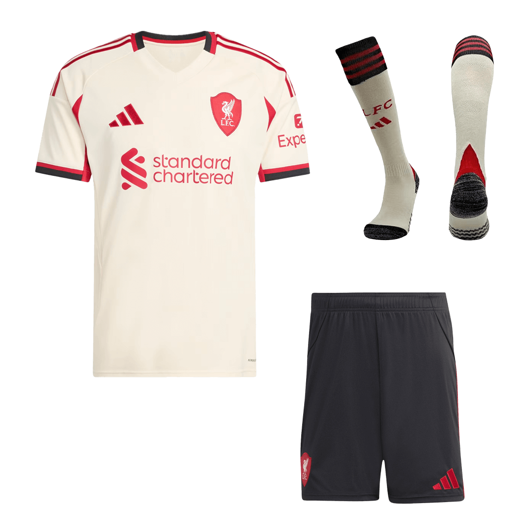 Liverpool Away Soccer Jersey 2025/26 - Soccerdeal