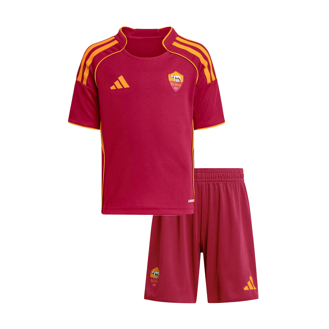 Kid's Roma Home Soccer Jersey 2025/26 - Soccerdeal