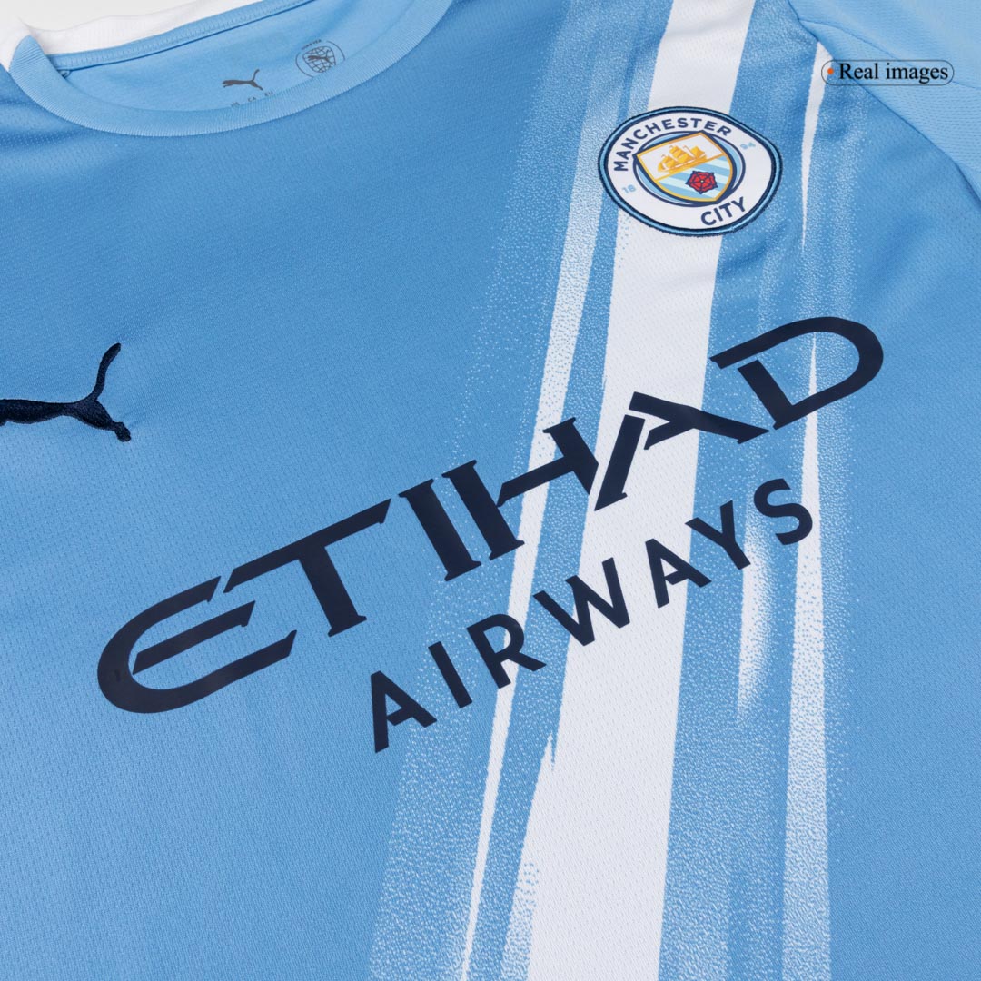 Manchester City Home Soccer Jersey 2025/26 - Soccerdeal