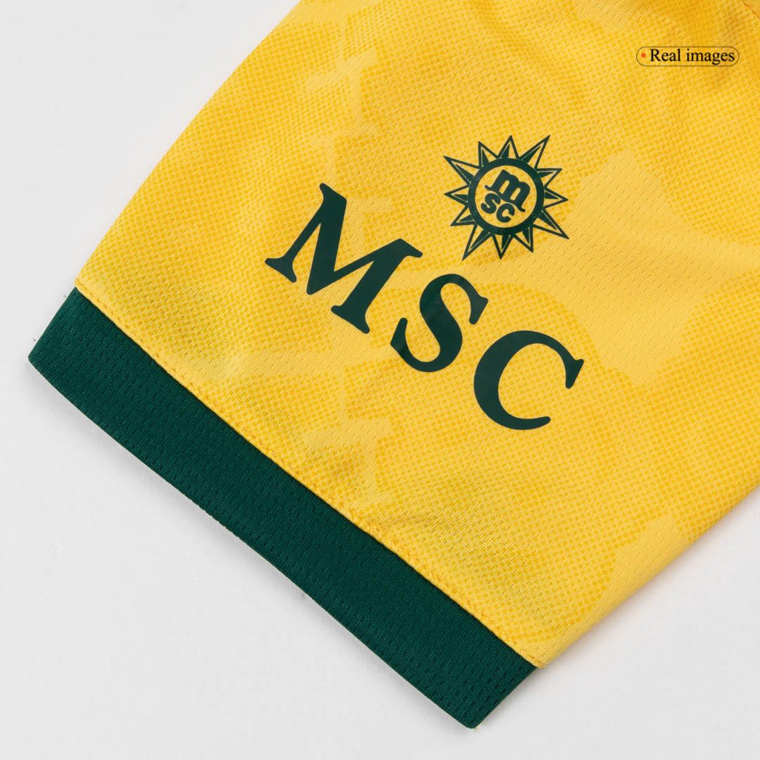 Kid's AC Milan Third Away Soccer Jersey Kit(Jersey+Shorts) 2025/26 - Soccerdeal