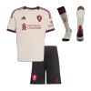 Kid's Liverpool Away Soccer Jersey Kit(Jersey+Shorts+Socks) 2025/26 - Soccerdeal