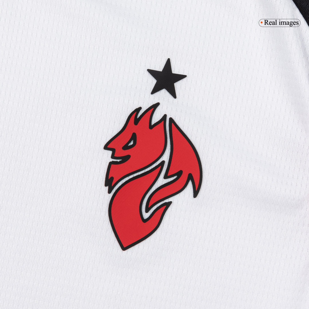 Kid's AC Milan Away Soccer Jersey Kit(Jersey+Shorts+Socks) 2025/26 - Soccerdeal