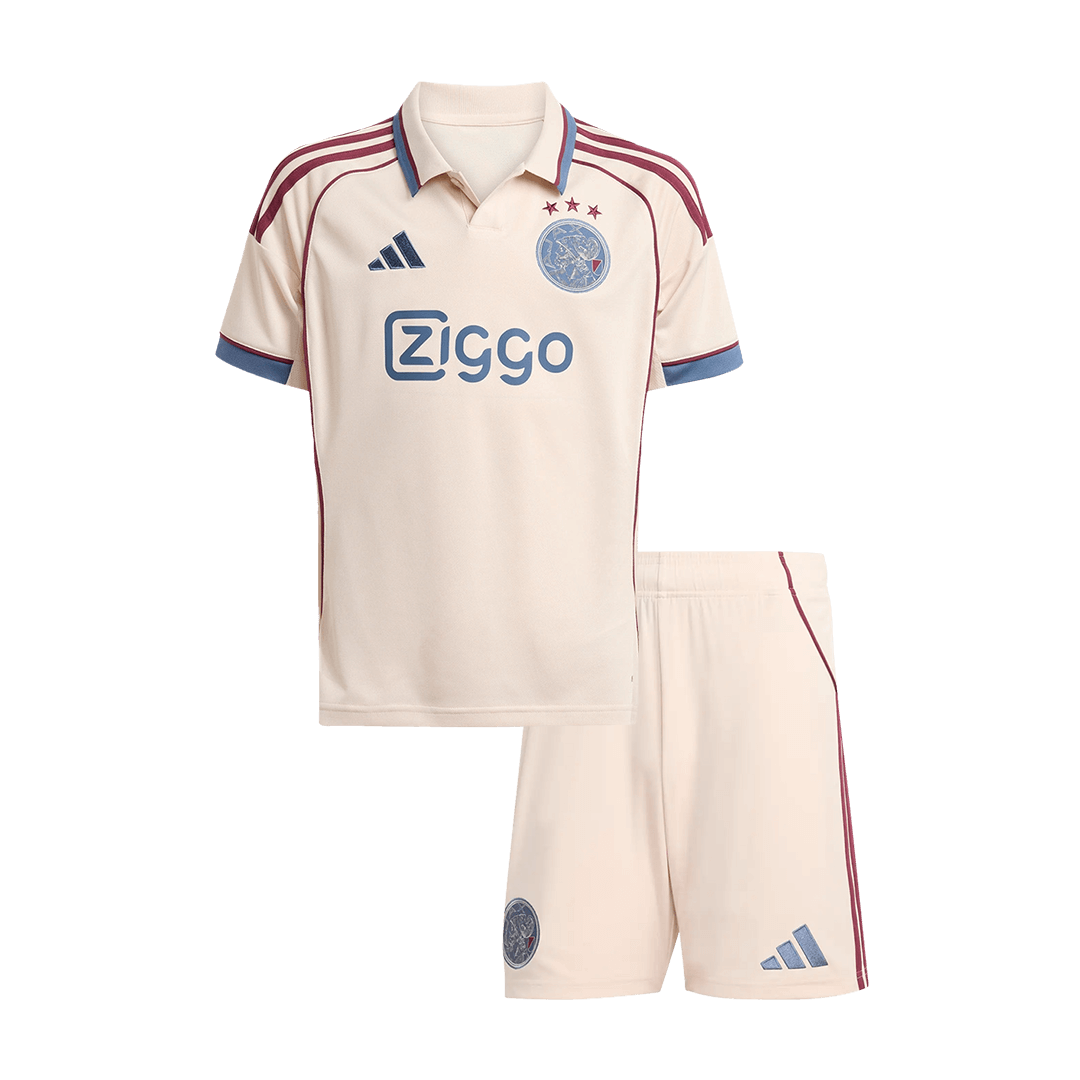 Kid's Ajax Third Away Soccer Jersey 2025/26 - Soccerdeal