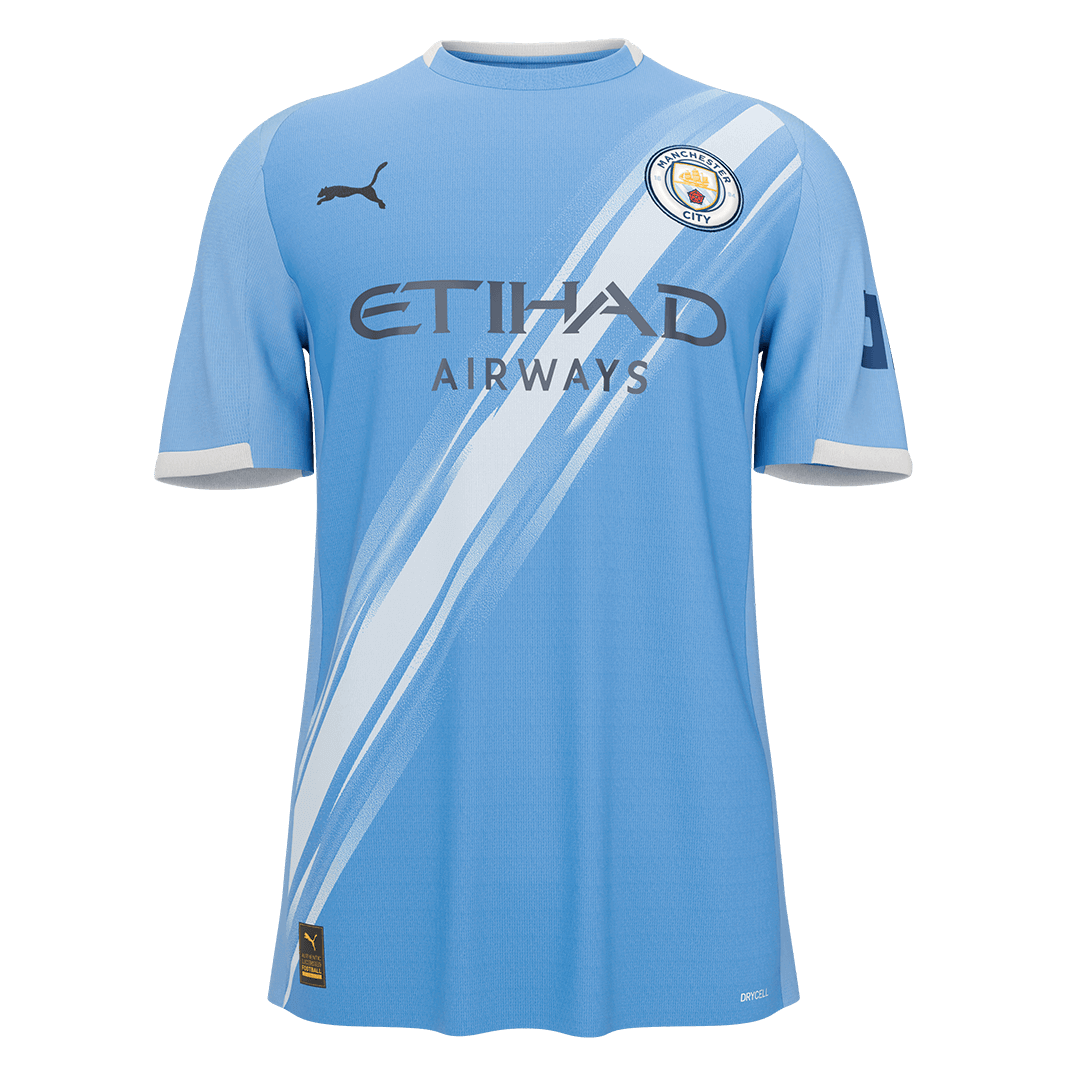 Manchester City Home Soccer Jersey 2025/26 - Soccerdeal