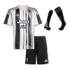 Kid's Juventus Home Soccer Jersey Kit(Jersey+Shorts+Socks) 2025/26 - Soccerdeal
