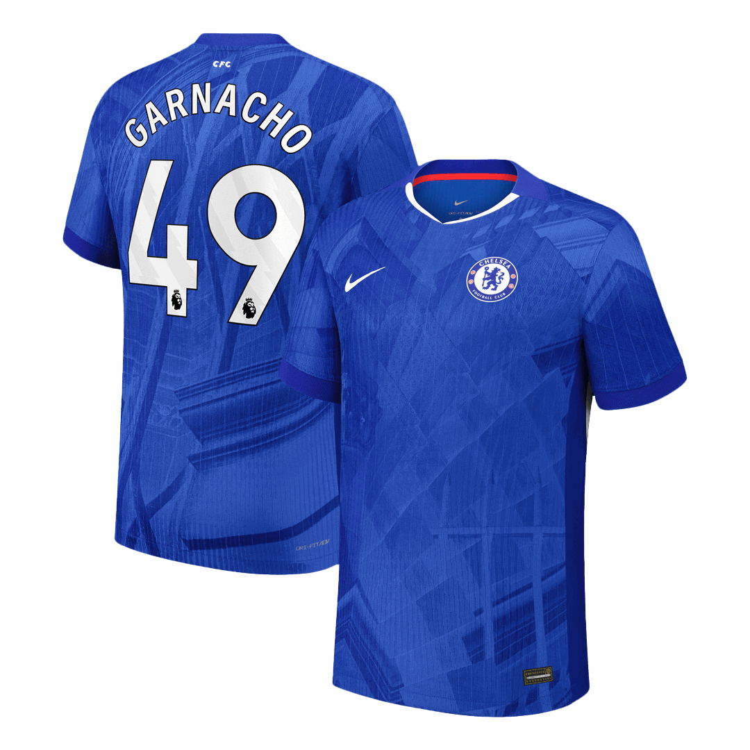 GARNACHO #49 Chelsea Home Soccer Jersey 2025/26 Player Version - Soccerdeal