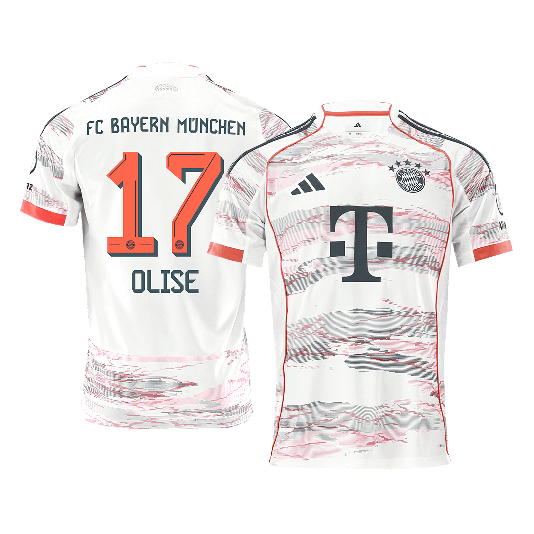OLISE #17 Bayern Munich Away Soccer Jersey 2025/26 - Soccerdeal