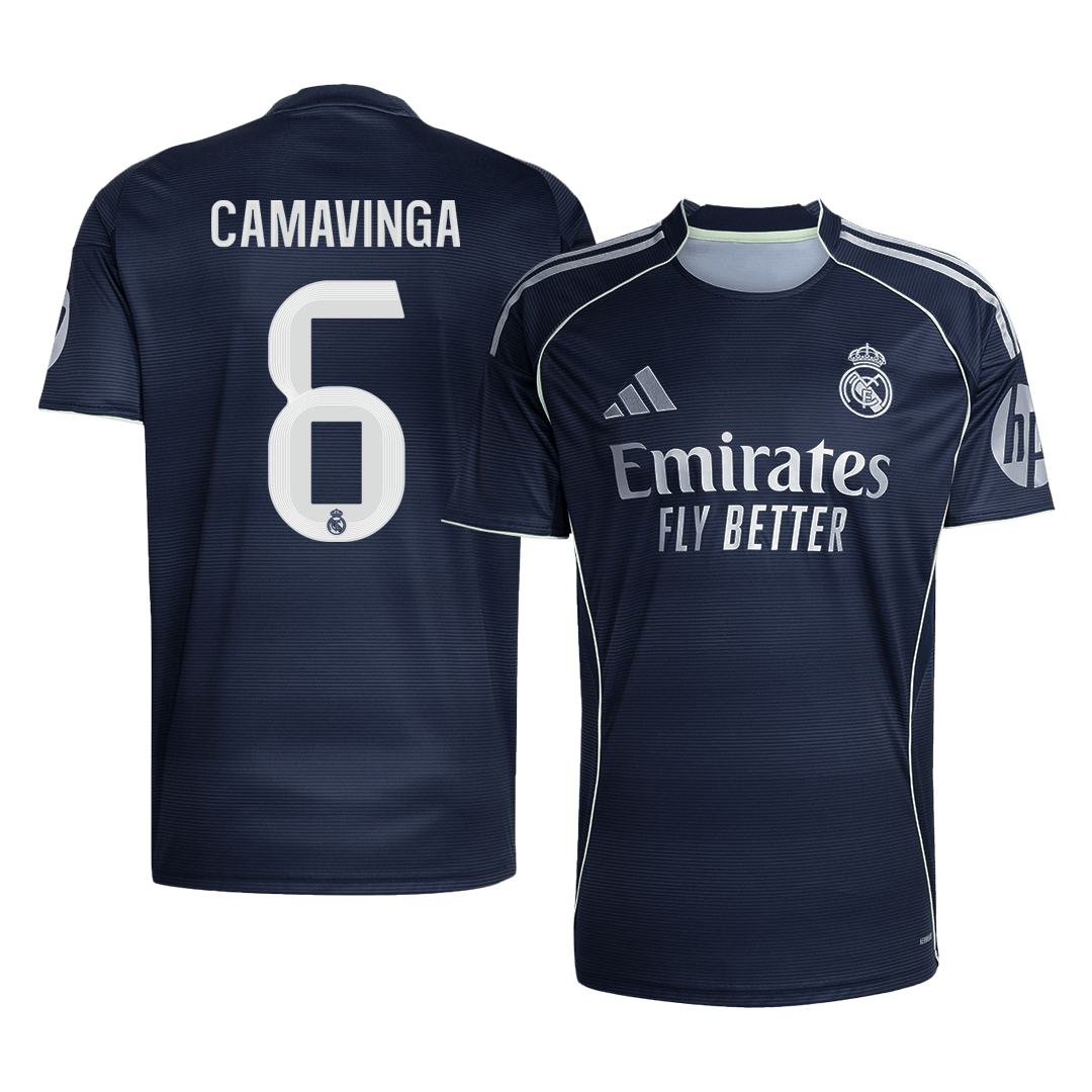 CAMAVINGA #6 Real Madrid Away Soccer Jersey 2025/26 - Soccerdeal
