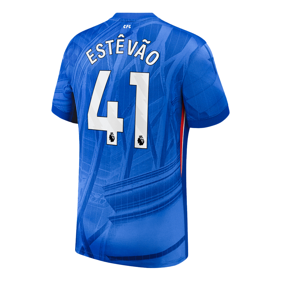 ESTÊVÃO #41 Chelsea Home Soccer Jersey 2025/26 - Soccerdeal