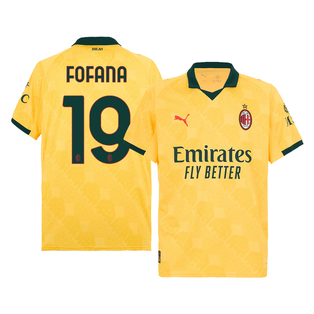 FOFANA #19 AC Milan Third Away Soccer Jersey 2025/26 - Soccerdeal