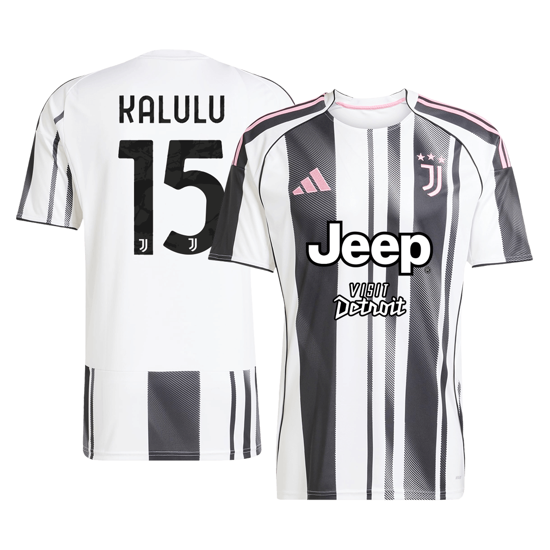 KALULU #15 Juventus Home Soccer Jersey 2025/26 - Soccerdeal