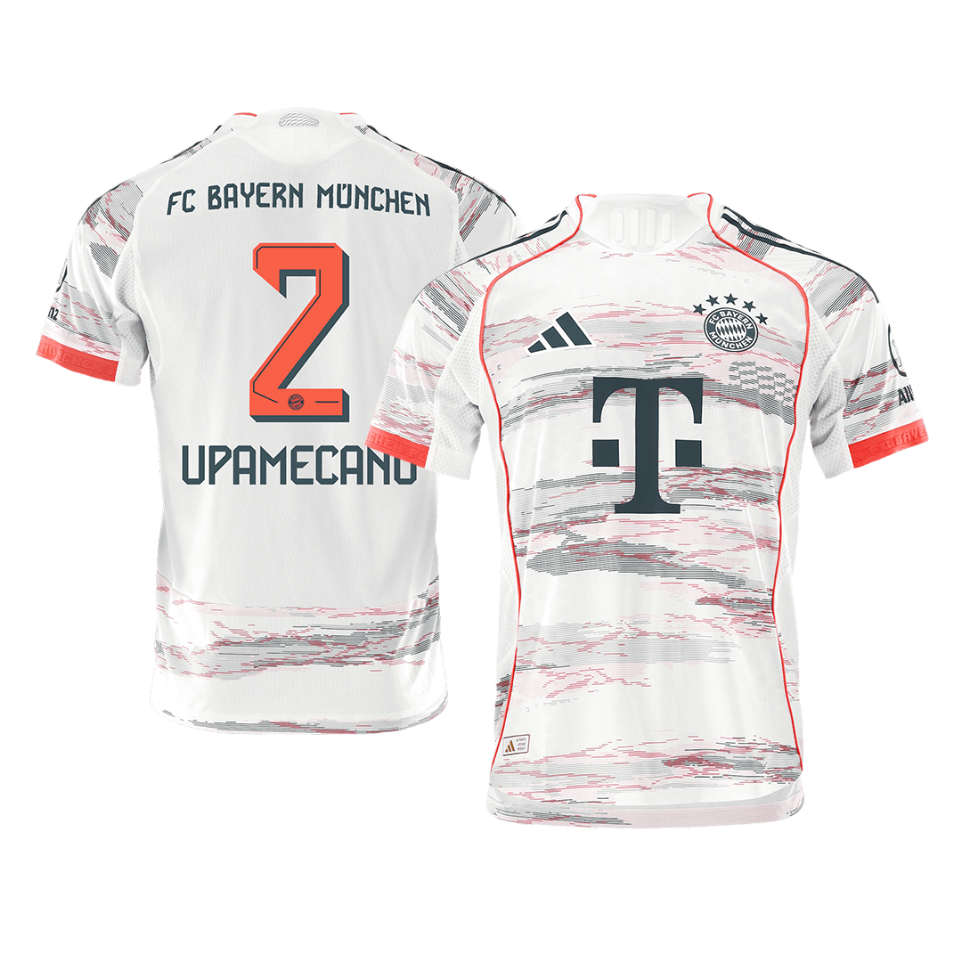 UPAMECANO #2 Bayern Munich Away Soccer Jersey 2025/26 Player Version - Soccerdeal
