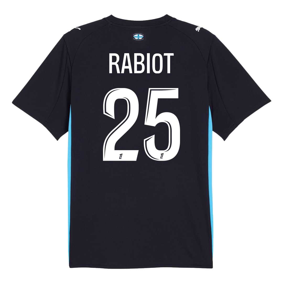 RABIOT #25 Marseille Away Soccer Jersey 2025/26 - Soccerdeal