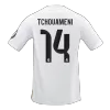 TCHOUAMENI #14 Real Madrid Home Soccer Jersey 2025/26 - Soccerdeal