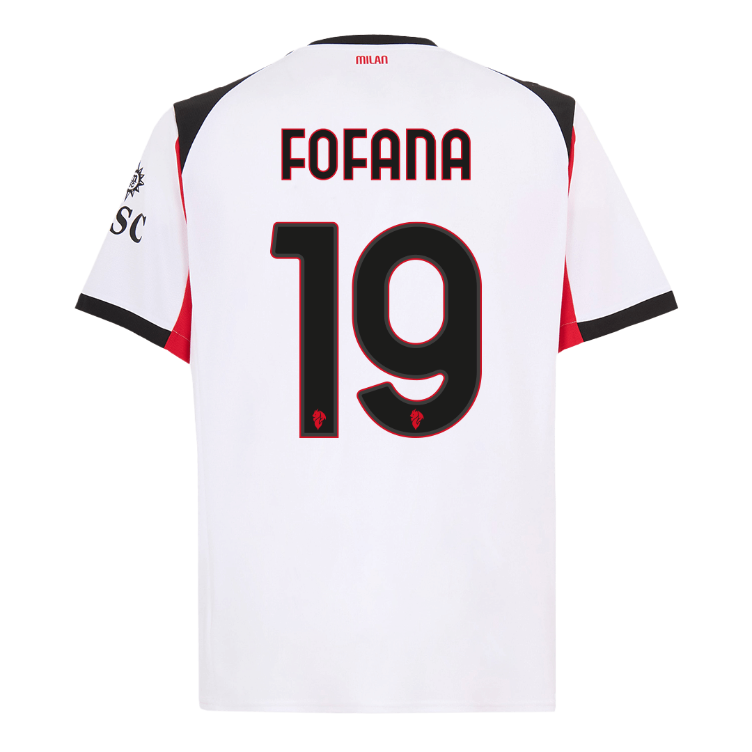 FOFANA #19 AC Milan Away Soccer Jersey 2025/26 - Soccerdeal