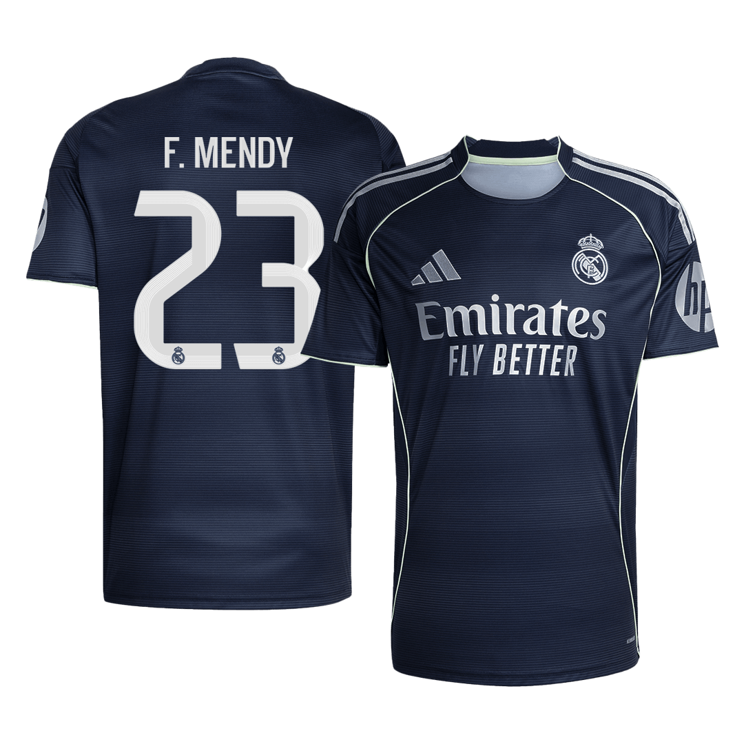F.MENDY #23 Real Madrid Away Soccer Jersey 2025/26 - Soccerdeal