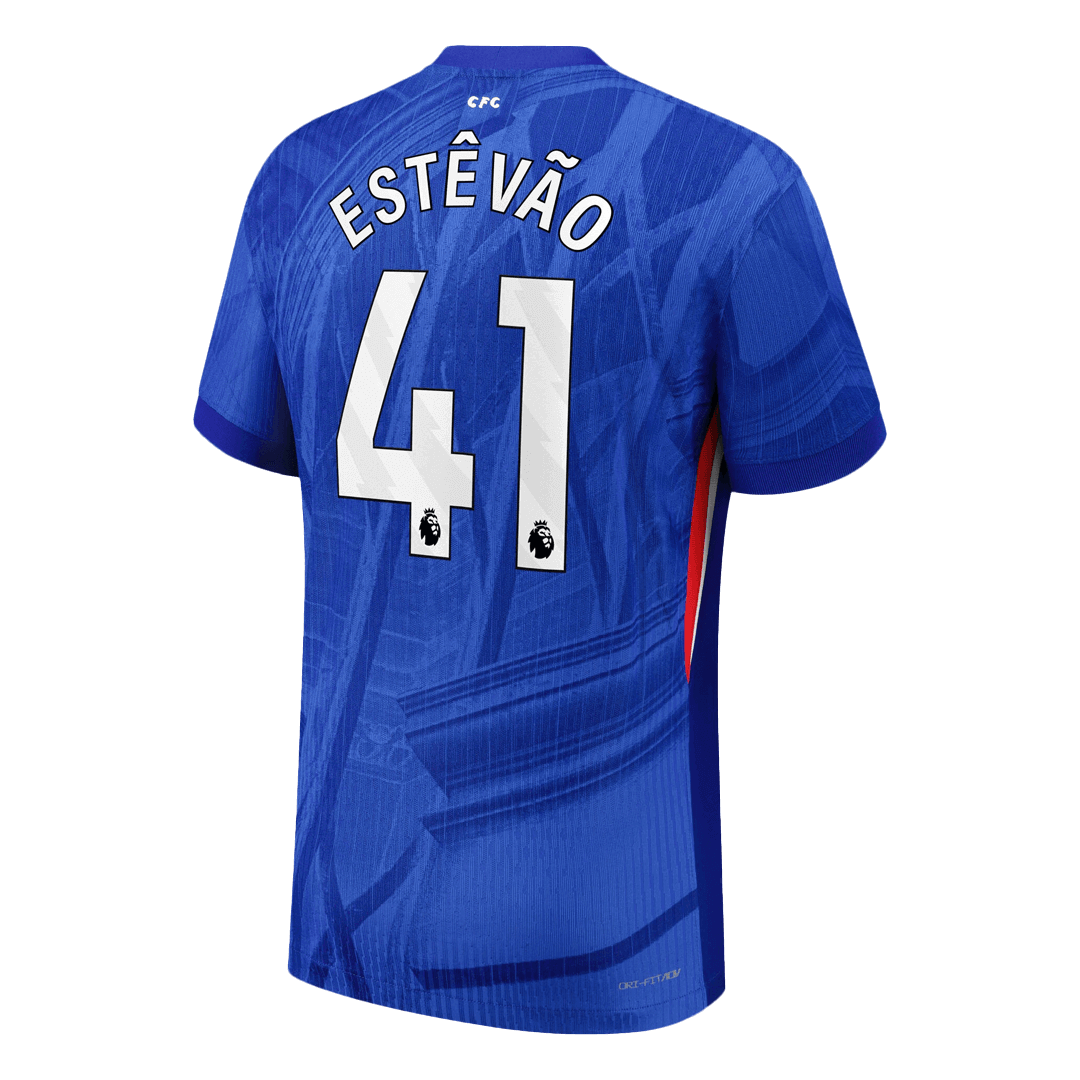 ESTÊVÃO #41 Chelsea Home Soccer Jersey 2025/26 Player Version - Soccerdeal