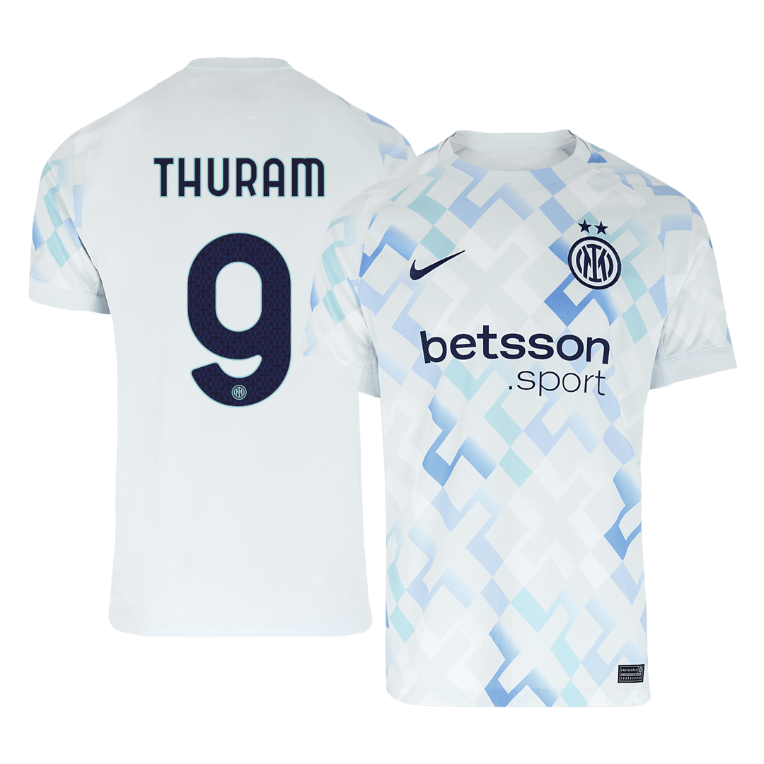 THURAM #9 Inter Milan Away Soccer Jersey 2025/26 - Soccerdeal