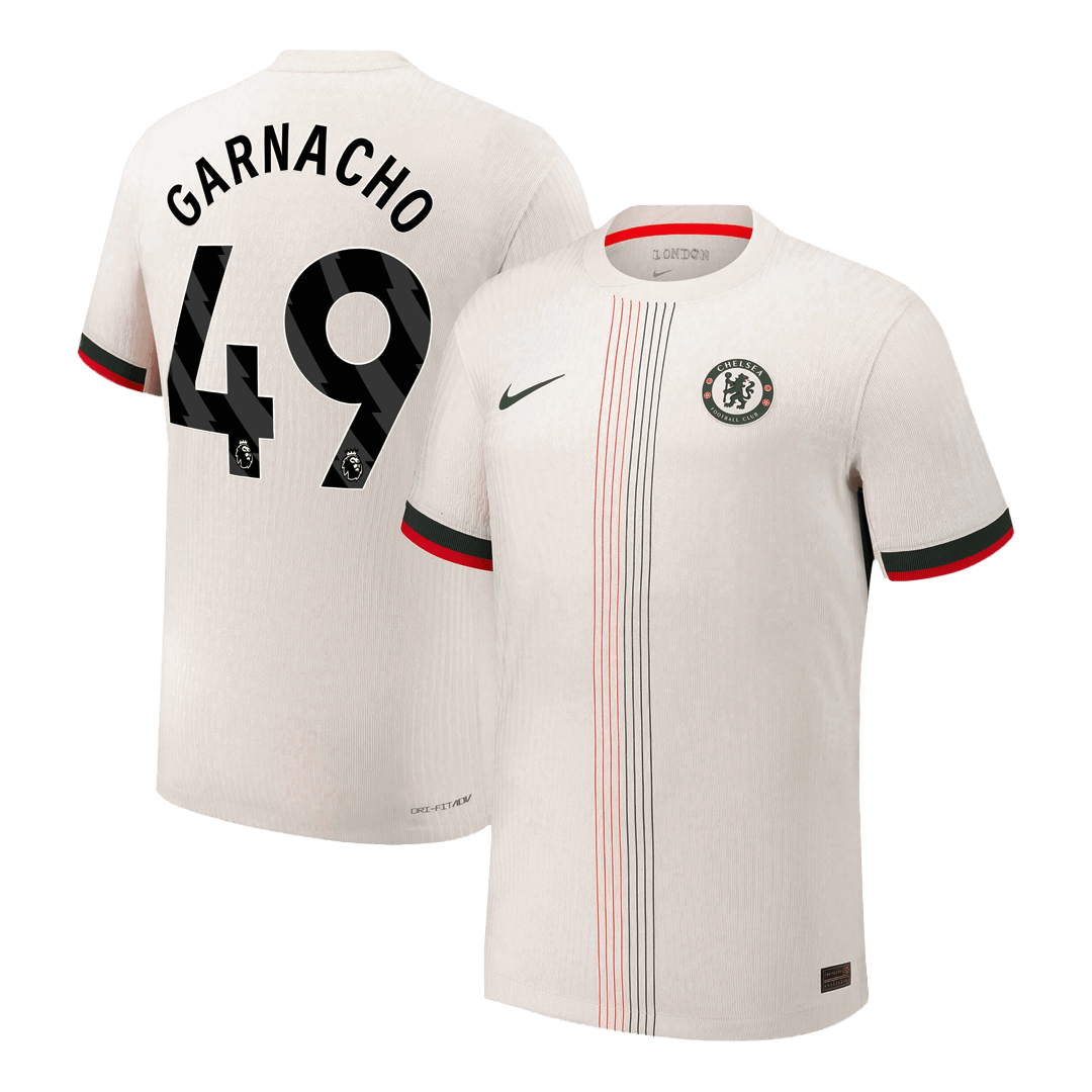 GARNACHO #49 Chelsea Away Soccer Jersey 2025/26 Player Version - Soccerdeal