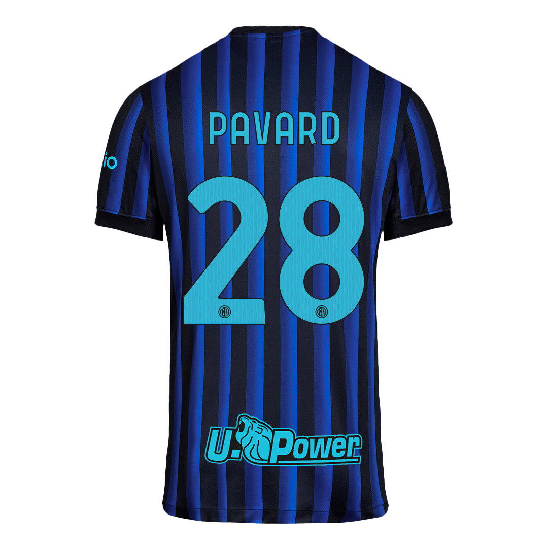 PAVARD #28 Inter Milan Home Soccer Jersey 2025/26 - Soccerdeal