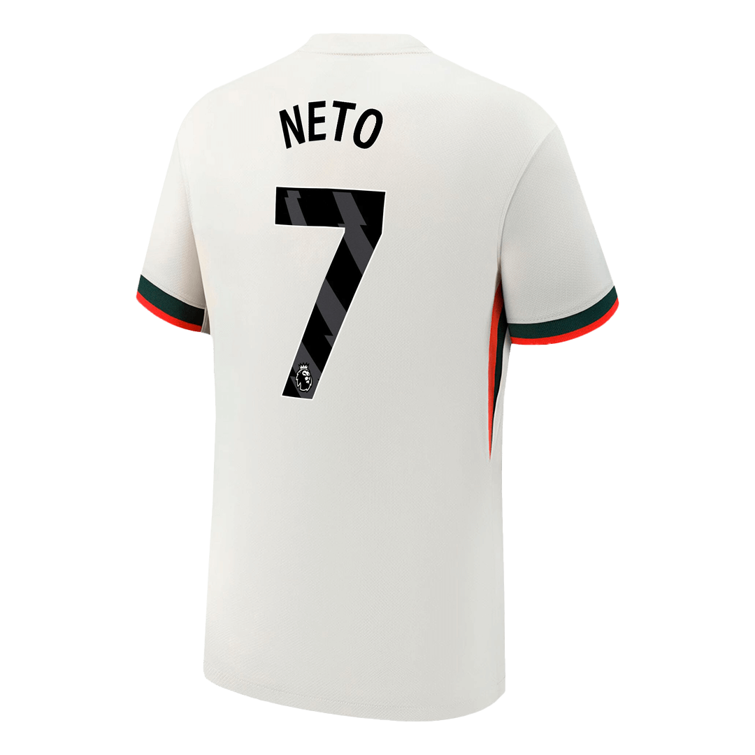 NETO #7 Chelsea Away Soccer Jersey 2025/26 - Soccerdeal