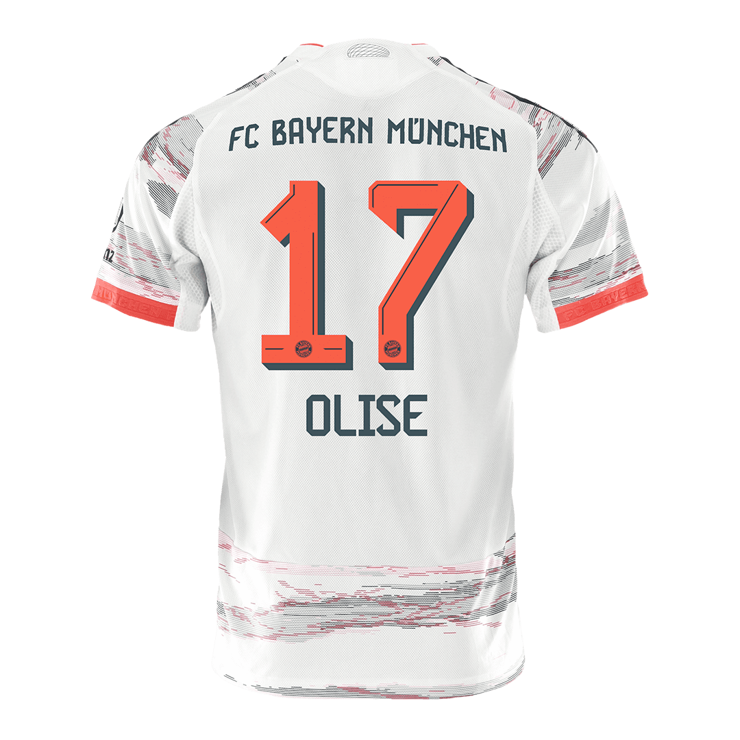OLISE #17 Bayern Munich Away Soccer Jersey 2025/26 Player Version - Soccerdeal