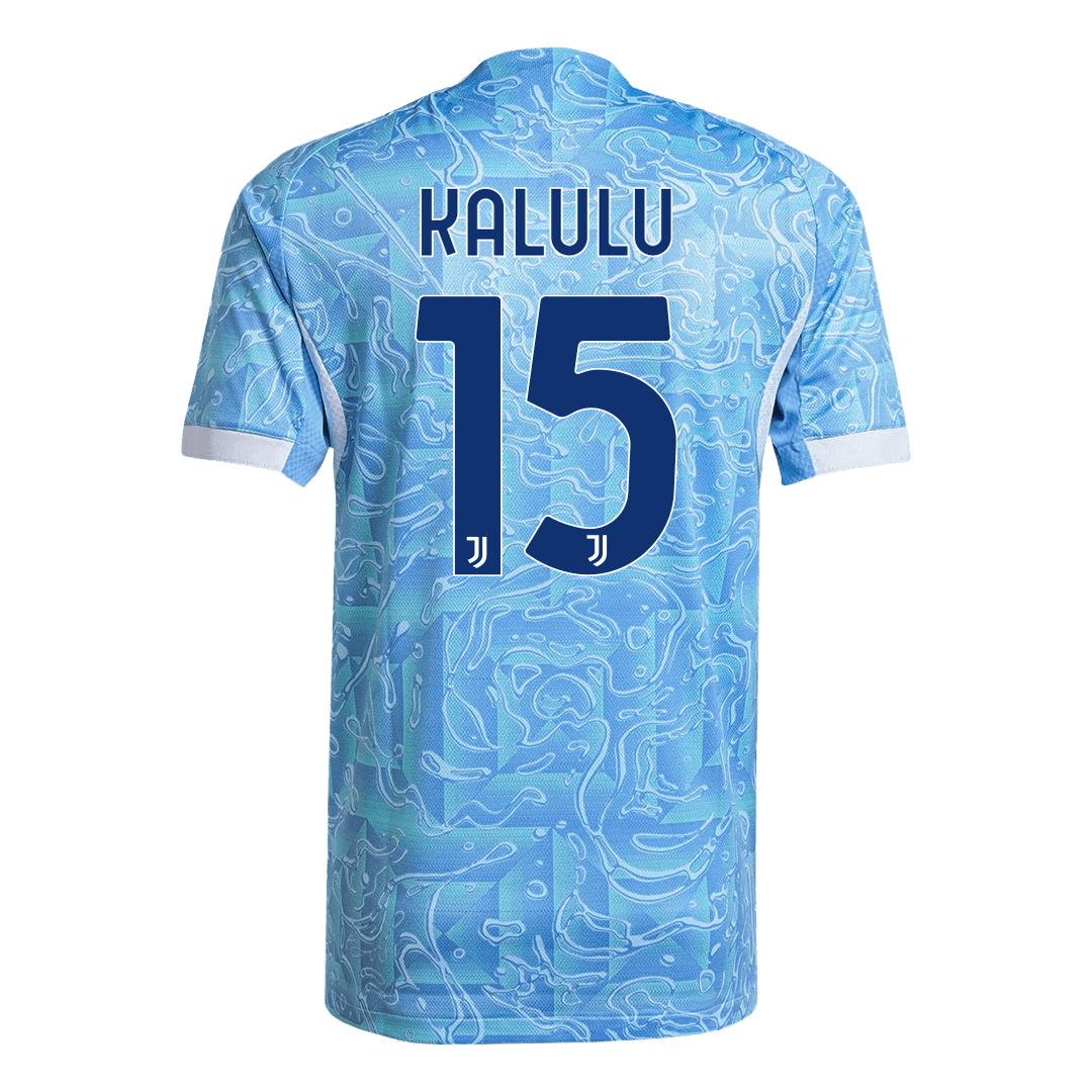 KALULU #15 Juventus Away Soccer Jersey 2025/26 Player Version - Soccerdeal