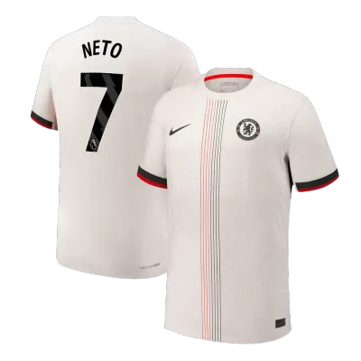 Authentic NETO #7 Chelsea Away Soccer Jersey 2025/26 - Soccerdeal