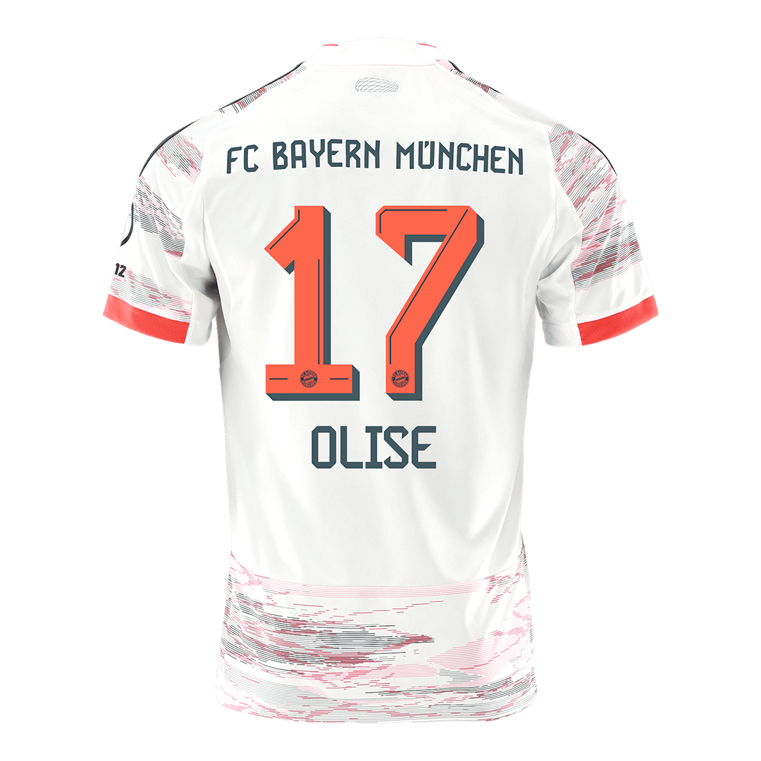 OLISE #17 Bayern Munich Away Soccer Jersey 2025/26 - Soccerdeal