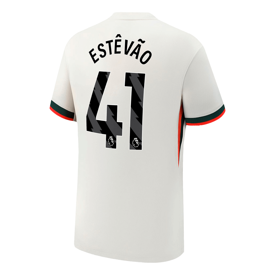 ESTÊVÃO #41 Chelsea Away Soccer Jersey 2025/26 - Soccerdeal
