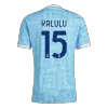 KALULU #15 Juventus Away Soccer Jersey 2025/26 - Soccerdeal