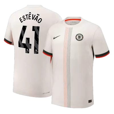 Authentic ESTÊVÃO #41 Chelsea Away Soccer Jersey 2025/26 - Soccerdeal