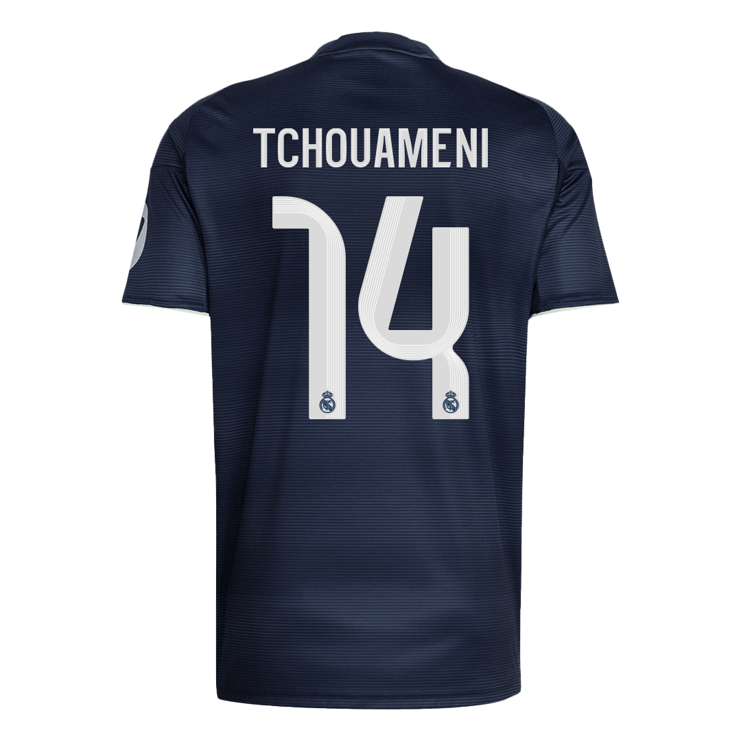 TCHOUAMENI #14 Real Madrid Away Soccer Jersey 2025/26 - Soccerdeal