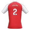 SALIBA #2 Arsenal Home Soccer Jersey 2025/26 - Soccerdeal